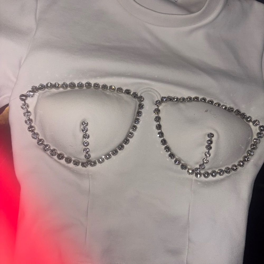 AREA CROP TOP SHIRT 

XS